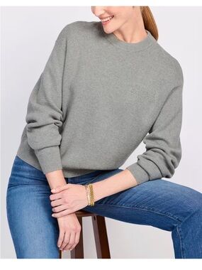 Favorite Daughter Heather Gray Crewneck Sweater